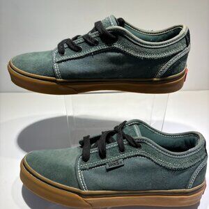 Vans Pro Chukka  Low Trekking Green Suede/Gum Soles -Youth Size 5